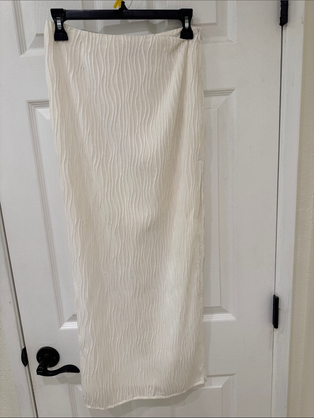 Princess Polly Cream Wavy Maxi Skirt Set